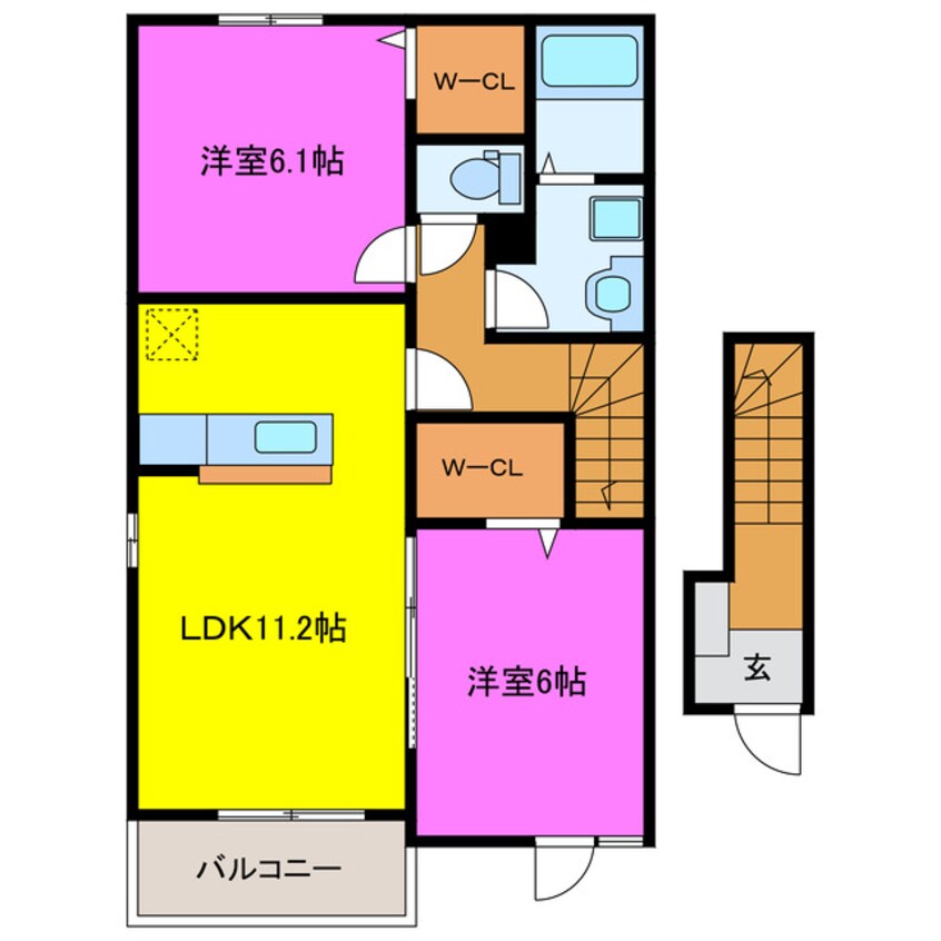 間取図 ピフレ