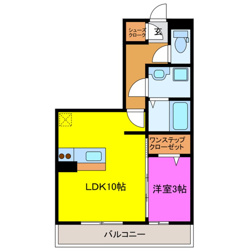 間取図 弐番館