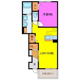 間取図 サンフォレスト