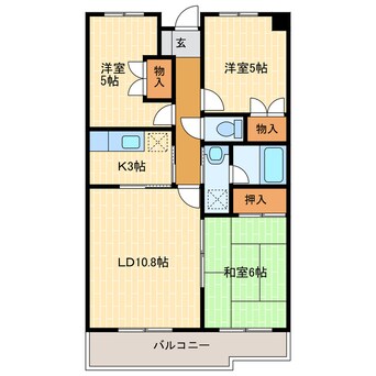 間取図 プロムナードＭ