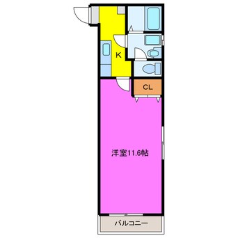 間取図 クレフラスト磐田竜洋