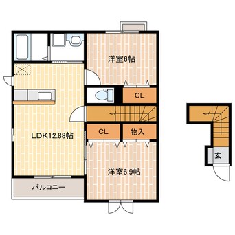 間取図 シエテ　カミーノⅠ