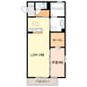 マンション御殿 1LDKの間取り