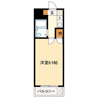 間取図 クレセント中泉