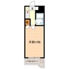 クレセント中泉 1Kの間取り