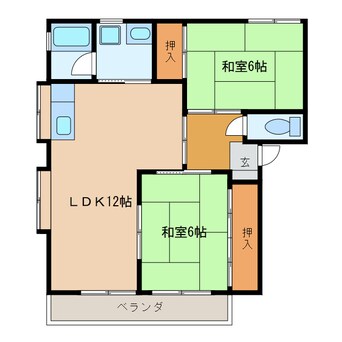 間取図 サージタウンＣ