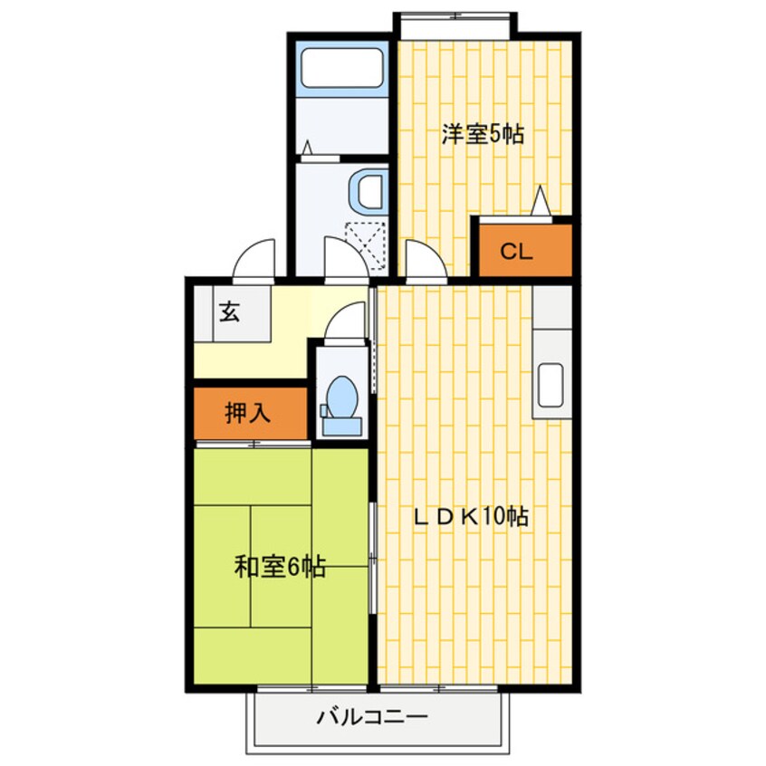 間取図 ドムスＥ