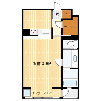 間取図 ＥＬ　ＡＭＯＲ