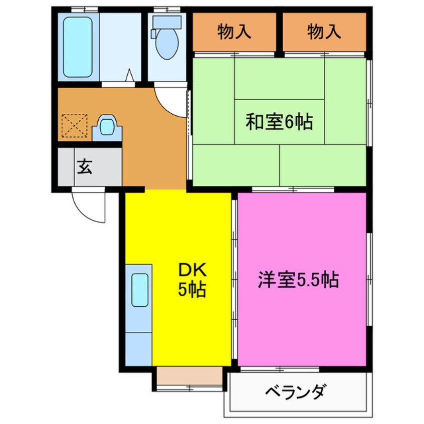 間取図 クレッシェンド