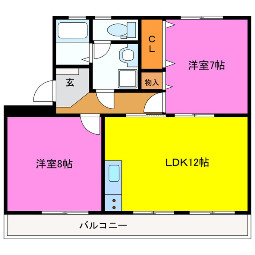 間取図 グレースバレー