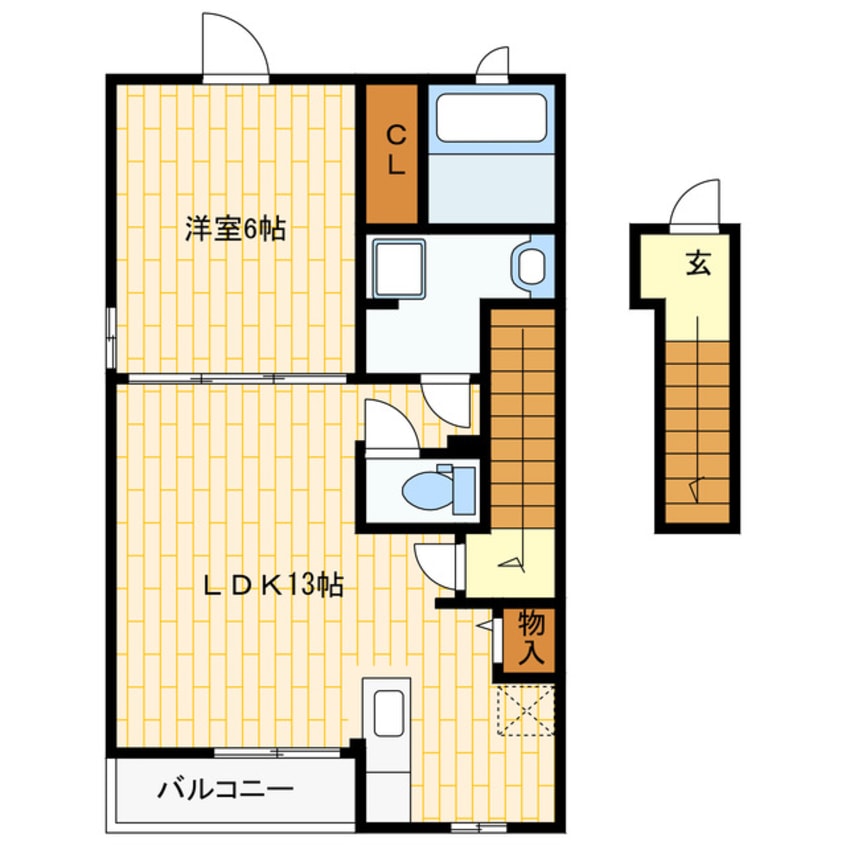間取図 La　Azalea