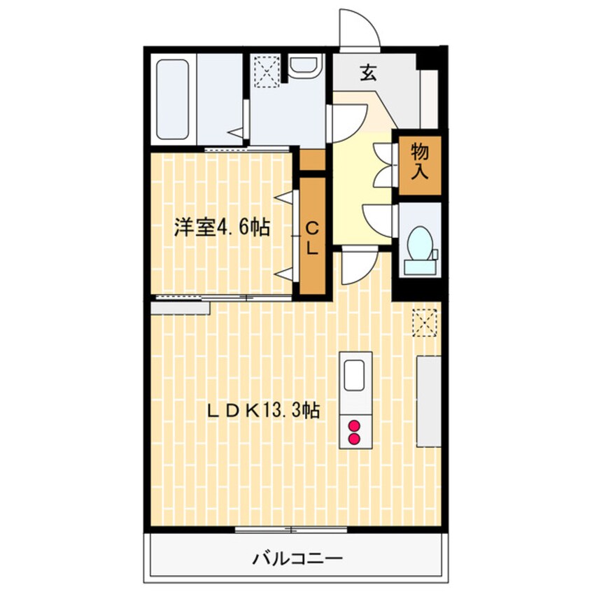 間取図 パブリックガーデンⅢ