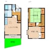 パールハイツ草崎 2LDKの間取り