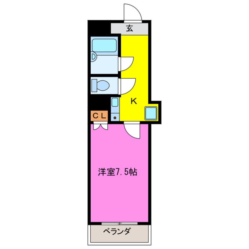 間取図 ロイヤルマンション磐田