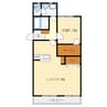 Ｒｅ・ｖｉｖｅ景の宮 1LDKの間取り
