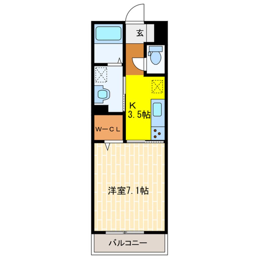 間取図 ドルチェ磐田二之宮