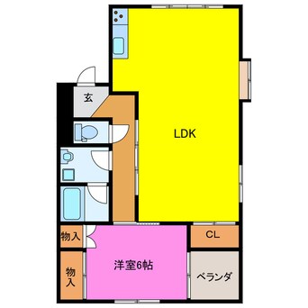 間取図 コーポ飛鳥
