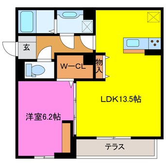 間取図 グランベルデⅡ