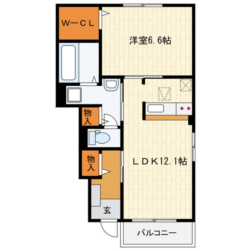 間取図 アヴェンティーノ