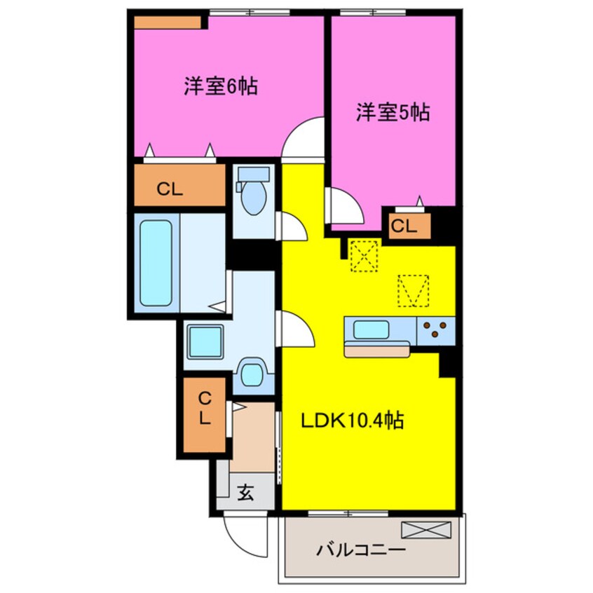 間取図 アヴェニール
