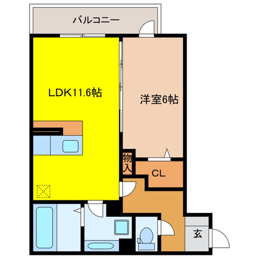 間取図 ロイヤル・ヒルズ