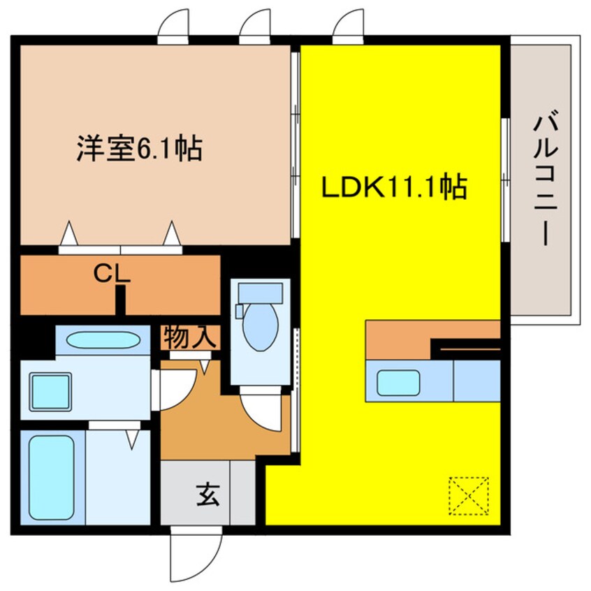 間取図 ロイヤル・ヒルズ