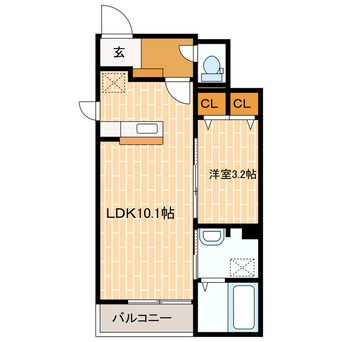 間取図 はるにとぶ（春飛）