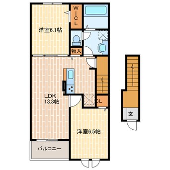 間取図 プランドール