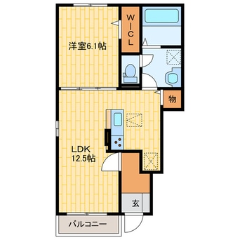 間取図 リバティードリーム
