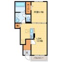 カルム　メゾンの間取図
