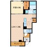 Hicaltha磐田中泉 1LDKの間取り