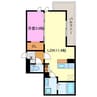 D-Hills栄町 1LDKの間取り
