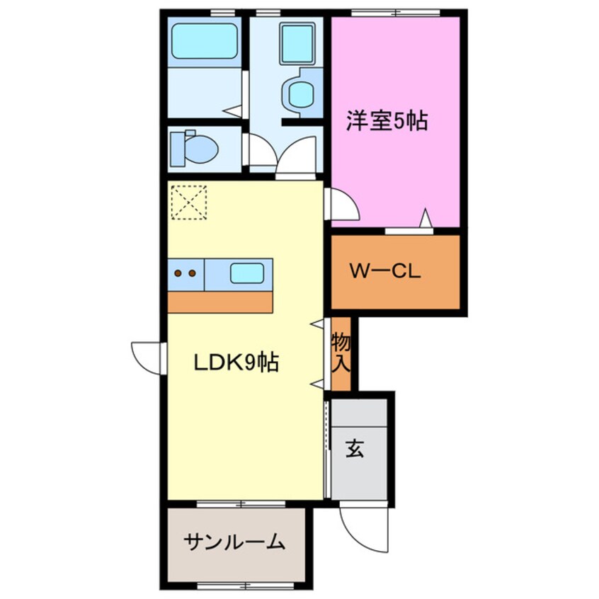 間取図 LOTUS下大之郷