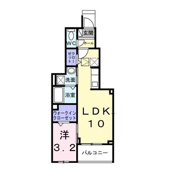 間取図 ヒカルサ見付サウスⅠ