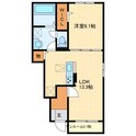 デライトⅡAの間取図