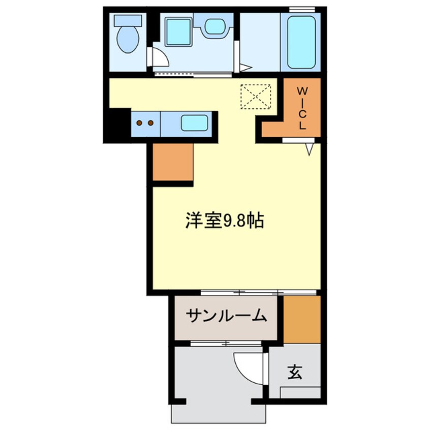 間取図 ソレアーデ