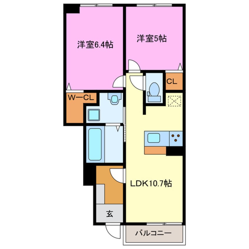 間取図 アウレリッソB