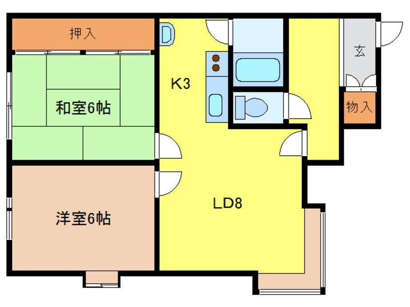 間取図 ハイムヴィクトリー