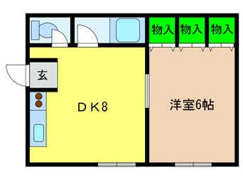 間取図 第2サニープレイス