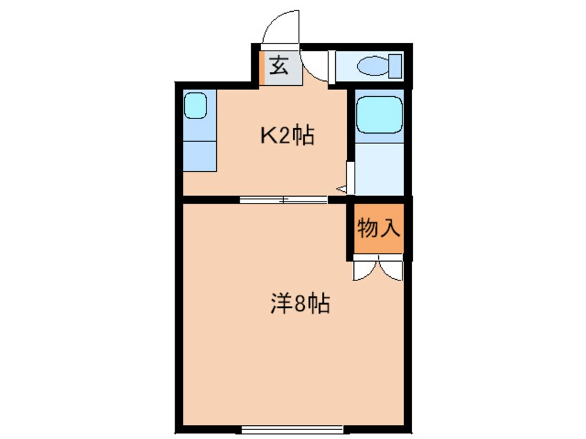 間取図 メゾンドコーラル
