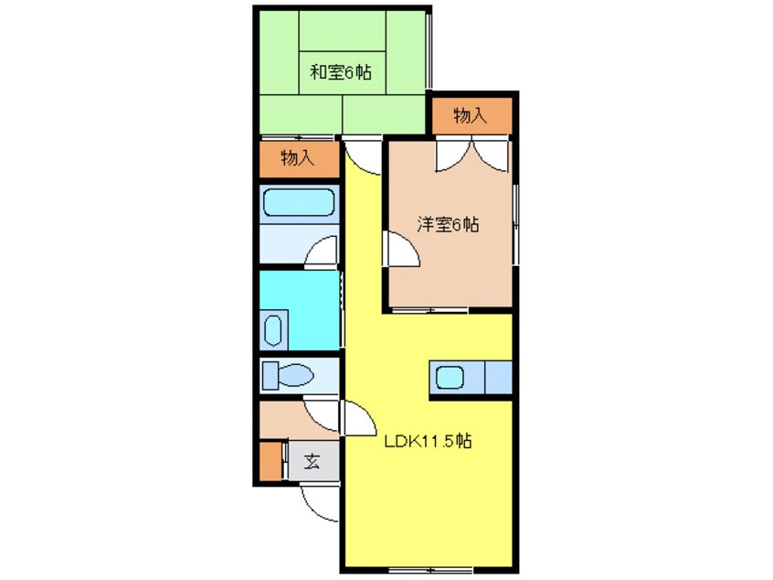 間取図 アトリエ