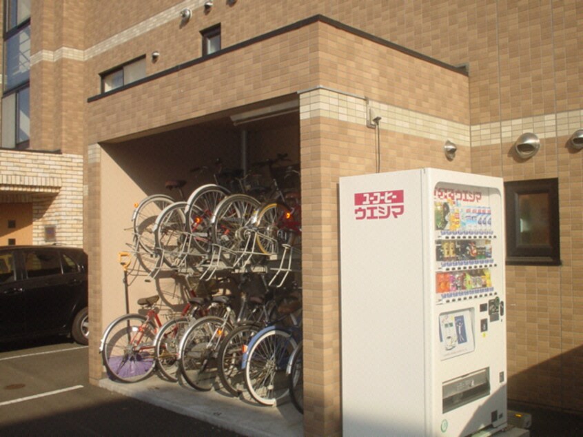 自転車置き場もあります☆ アクティブマンション