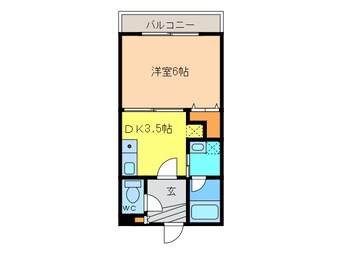 間取図 パークコート恵み野