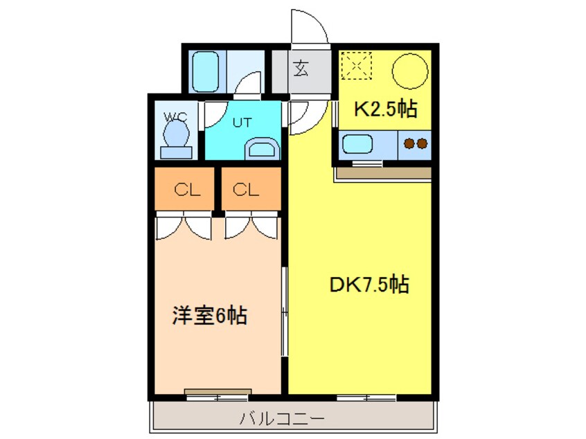 間取図 ビィクトリアパーク