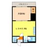 エルドラード恵庭 1LDKの間取り