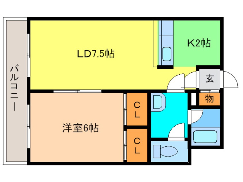 間取図 フェニックス３６