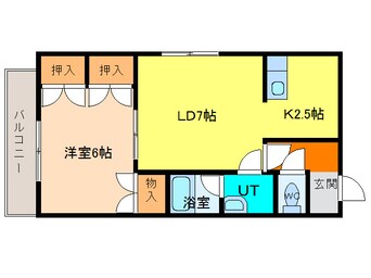 間取図 サンルート中島