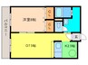 ルート３６ 1DKの間取り