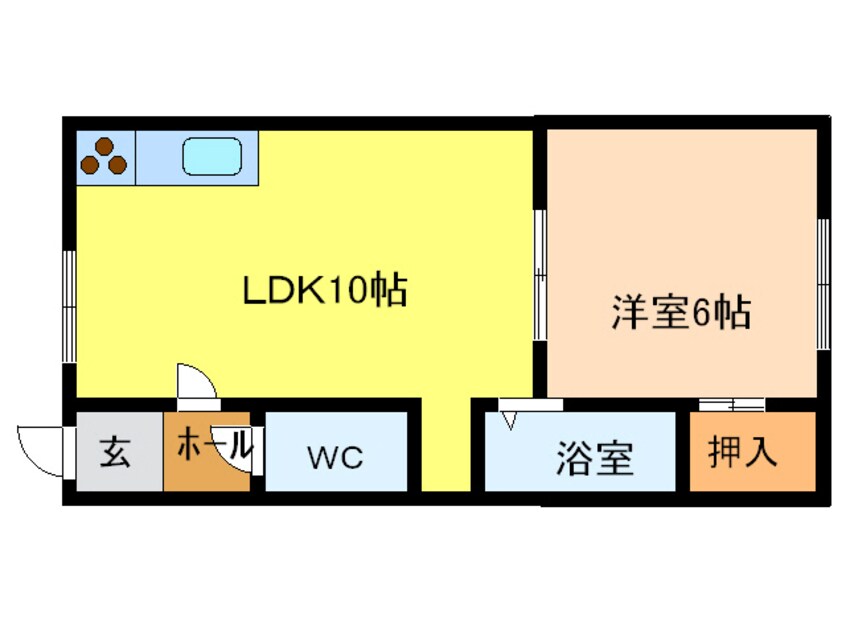 間取図 グレイスハイツＡ棟