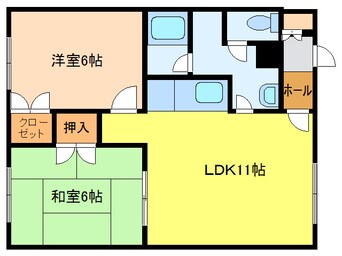 間取図 柏恵館Ⅱ